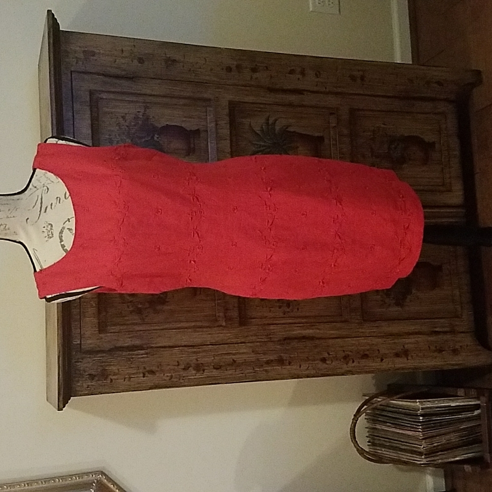Embroidered Linen Dress*** (NWOT)